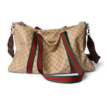 toile GG sable et marron