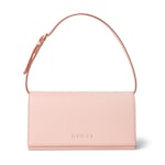 light pink leather