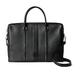 black leather