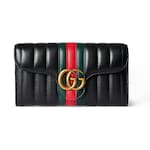グッチ ジェットセット GGマーモント〕コンチネンタルウォレット