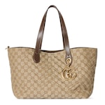 sand and brown GG canvas