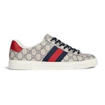 beigefarbener und blauer GG Supreme
