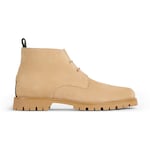 beige suede