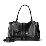 black leather