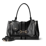 black leather