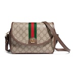 beige and dark brown GG Supreme 