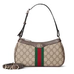 tessuto GG beige e marrone