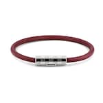 Rosso Ancora red leather