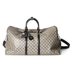 beige and black GG canvas