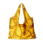 yellow and multicolor nylon