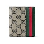 beige and black GG canvas