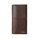 dark brown leather