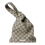 beige und schwarzer GG Canvas