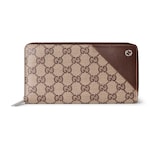beige and brown GG canvas