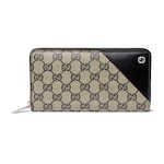 beige and black GG canvas