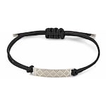 black fabric cord