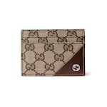 beige and brown GG canvas