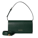 green leather