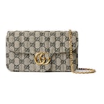 beige and black GG canvas