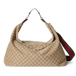 sand and brown GG canvas
