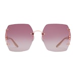 rose gold-toned metal