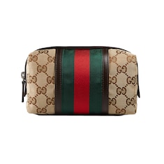 Original GG Web cosmetic case