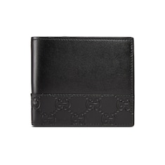 Portefeuille avec porte-monnaie en cuir