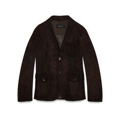 Cashmere suede jacket