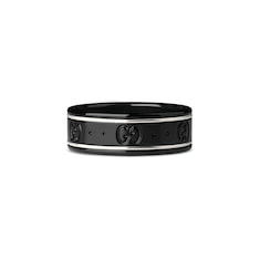 Icon Bandring Weißgold 18k Gold  