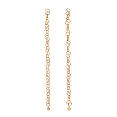 Icon earrings in rose gold