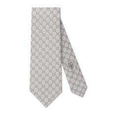 GG pattern silk tie