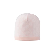Gorro de bebé de lana con motivo GG