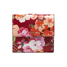 Portafoglio con stampa Blooms