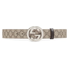 เข็มขัด GG belt with Interlocking G buckle