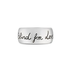 Bague en argent 925 « Blind for Love »