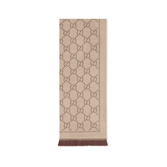 GG wool scarf