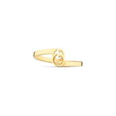 GG Running ring in yellow gold