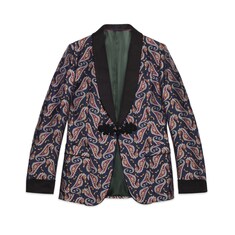 Abendjacke aus Seepferdchen-Jacquard