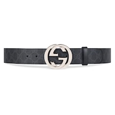 GG belt with Interlocking G buckle