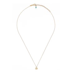 Collar Doble G con Topacio