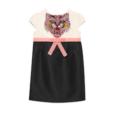 Children's cady dress with sequin embroidery 