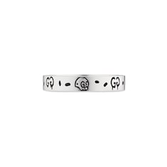 Bague en argent GucciGhost