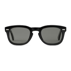 Square-frame acetate sunglasses