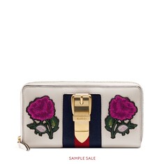 gucci sylvie embroidered