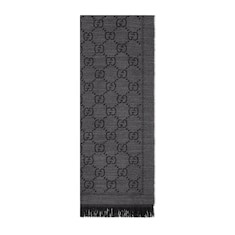 GG wool scarf