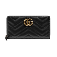 Кошелек GG Marmont с круговой застежкой-молнией