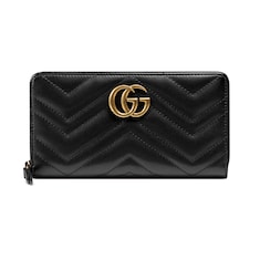 Cartera GG Marmont con Cremallera