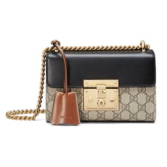 Borsa a spalla Padlock GG misura piccola