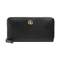 Portefeuille zippé GG Marmont
