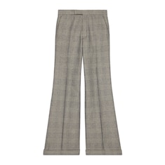 Pantalone in lana scozzese Principe di Galles